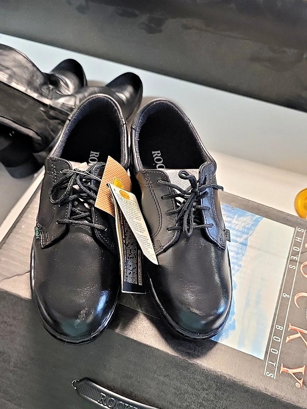 Rocky 911 Series Oxford Shoes Black US 7 M NWT